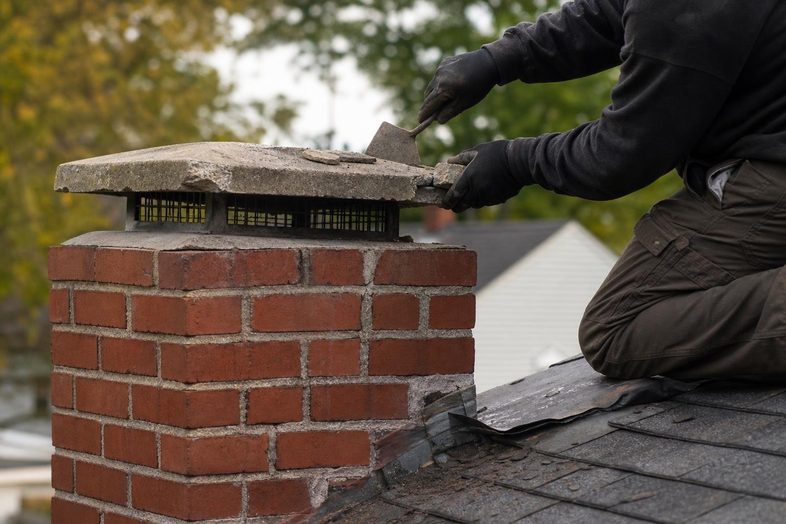 Chimney Cap Installation